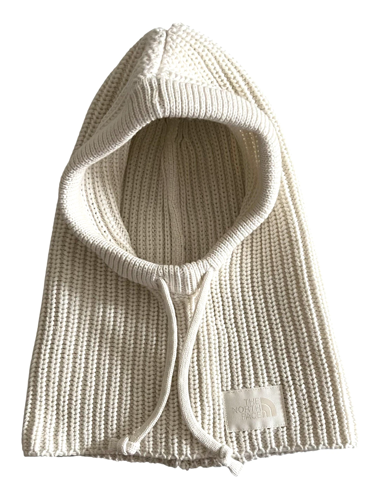 The North Face Urban Lifestyle Hood White Dune Knit Size S/M Winter Outdoors NWT