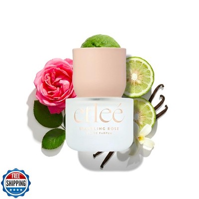 ETLEÉ Sparkling Rose Eau de Parfum 1.01oz, Long Lasting Perfume Inspired by M