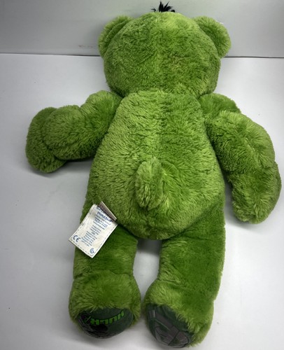 Build A Bear Marvel Avengers Incredible Hulk Green Plush Stuffed Animal Toy 17” - Picture 3 of 11