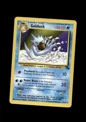 Golduck 35/62 Fossil Uncommon MP See Pictures