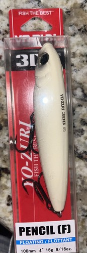 Yo-Zuri 3DB Pencil, 4" Topwater Hard Bait Lure, Bone - Bild 2 von 2