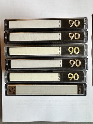 5  Maxwell Audiocasetten XL IIS 90
