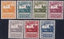 China 1932 Sven Hedin North-West Scientific Set MNH Reproduction Stamp sv