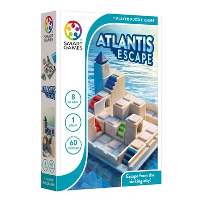 Smart Games Atlantis Escape - Einspieler Brainteaser Puzzlespiel für Kinder