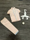 Vintage Barbie 1962–63 Pink 2 Piece Pajamas Pak COMPLETE Tagged Set - MINTY