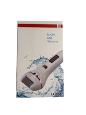 blntek la m268 rechargeable callus remover electric foot file white wet dry usb