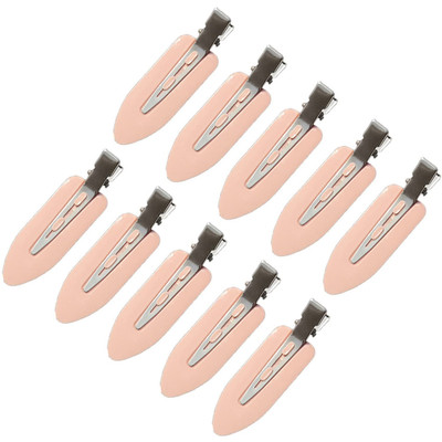 10 Stück No Bend Haarspangen - No Crease Haar Pin Curl Clips Make Up Clips Nahtl
