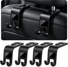 Car Seat Headrest Hooks Heavy Duty Vehicle Back Seat Storage Organizer Hanger fo