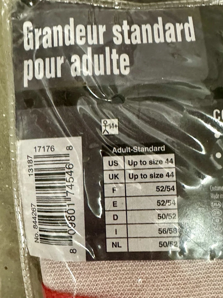 Disfraz de Halloween de ketchup para adulto - talla única para talla 44 - completo Foto 3 de 3