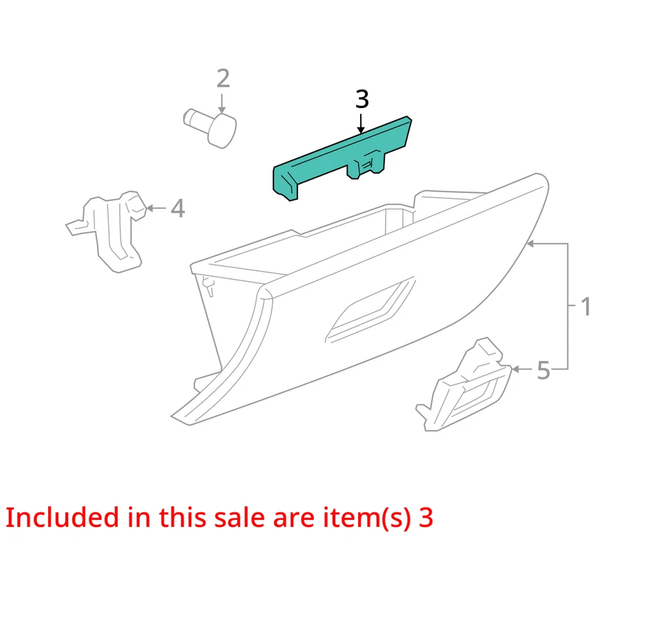 Chevrolet Pontiac Cobalt G5 2005-2010 amortiguador ASM I/P COMPT DR 10360697 NUEVO OEM Foto 2 de 3