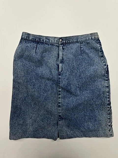 Riverlina Women's Blue Denim Knee-Length Skirt Size 50 Vintage
Opens in a new window or tab