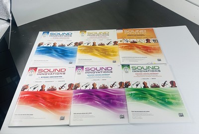 Lot of 6 Sound Innovations Music Books | String Orchestra & Full Orchestra