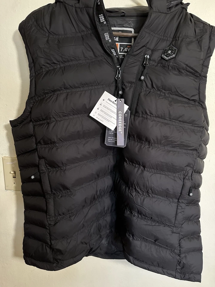Chaleco chaqueta térmica Core Edge All Area Heating System 3.0 talla XL negro nuevo con etiquetas Foto 2 de 4