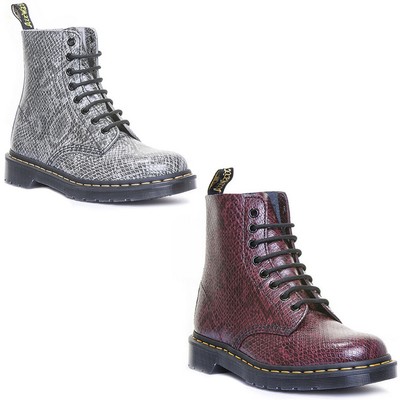 doc martens snake print
