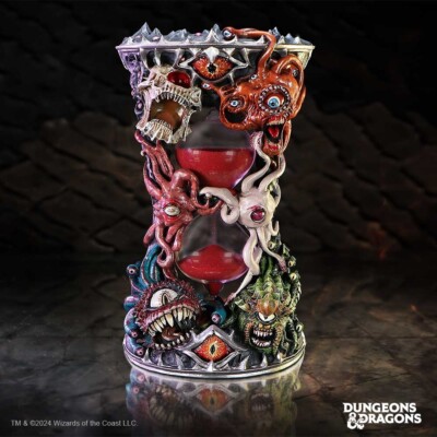 Dungeons & Dragons Beholder 1 Minute Sand Timer Nemesis Now Neu & Originalverpackt 18,5cm