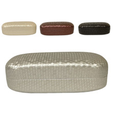 Hard Case Protective Box Cover Hexagon Pattern Sunglasses Eyeglasses Men Women.