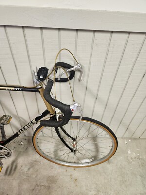 1986 Raleigh Pursuit Road Bike 59cm Black & Gold Great Condition