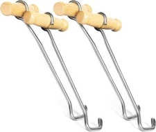 Cowboy Boot Hooks for Men and Women - Boot Puller for Cowboy Boots with Long Han