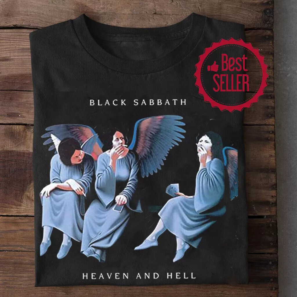 Black sabbath heaven and hell shirt sales