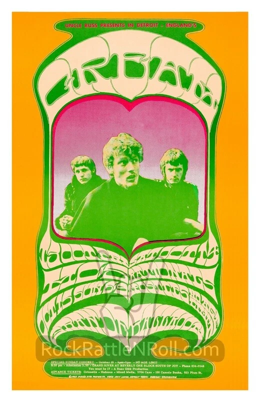 Cream Band Poster