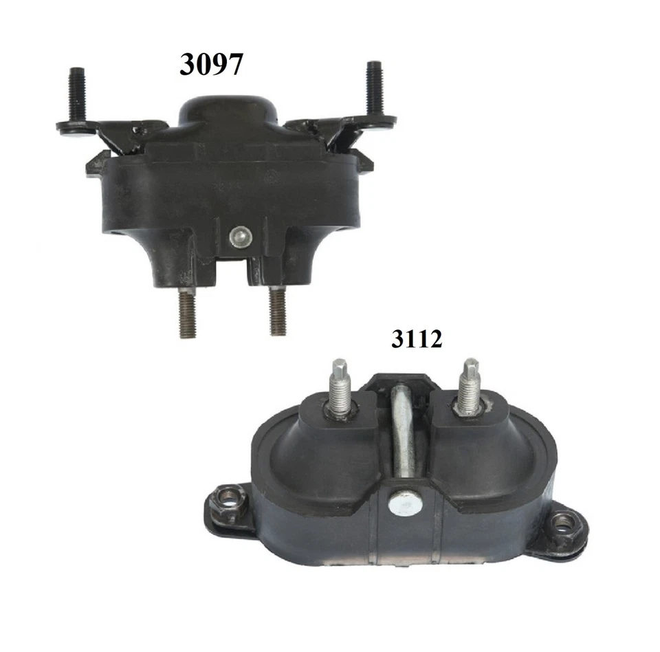 2 piezas motor delantero y montaje de transmisión apto para Chevrolet Malibu 2006-2007 3,9 L Foto 2 de 4