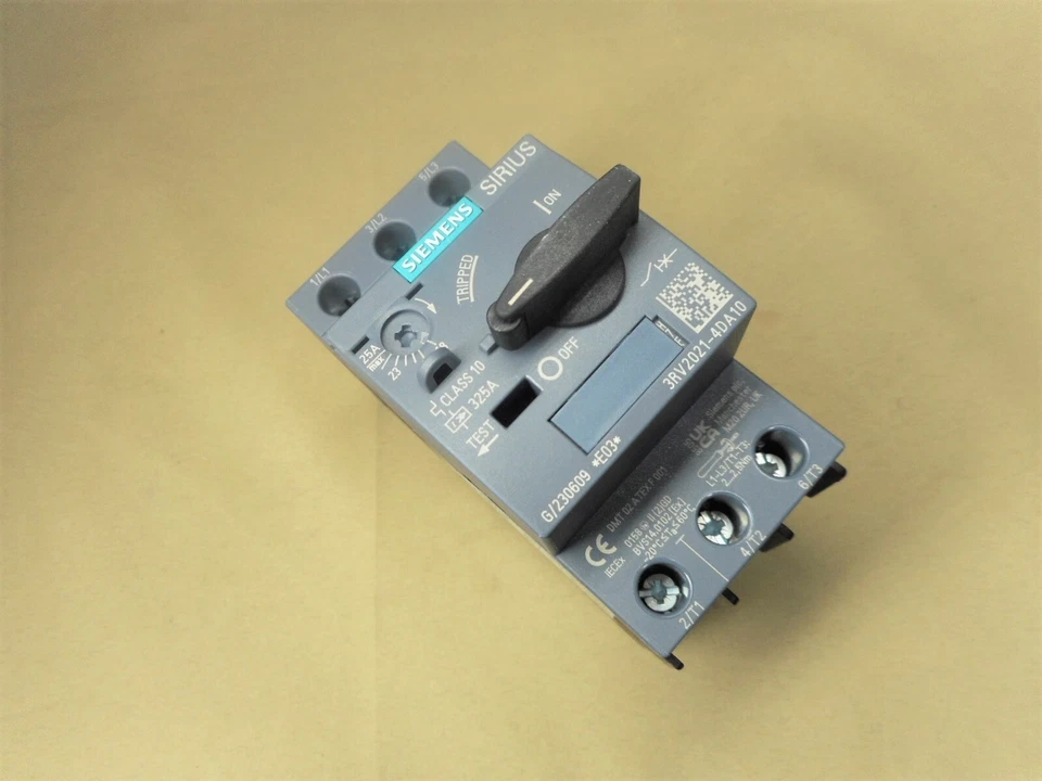 SIEMENS 3RV2021-4DA10 motor protection circuit breaker (NIB) - Image 2 of 3