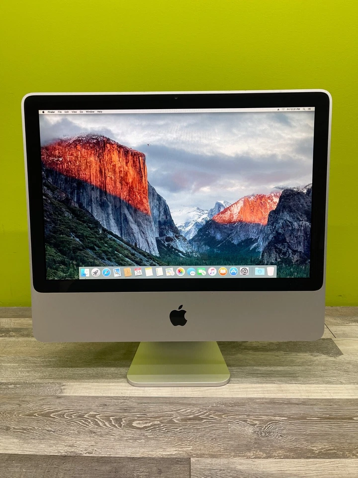 Apple iMac 2008 A1224 20" Screen Core 2 Duo 2.66GHz 4GB 320GB El Capitan - Image 2 of 4