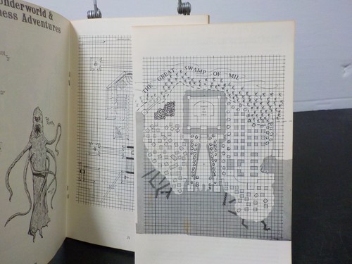 G331 Dungeons & Dragons Supplement II Blackmoor First Print Arneson - Picture 11 of 11