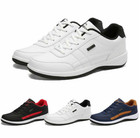 Mens Sneakers Waterproof Trainers Men Breathable Lace Up Sports Walking Shoes