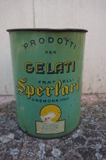 R5 scatola di latta Gelati Sperlari Cremona