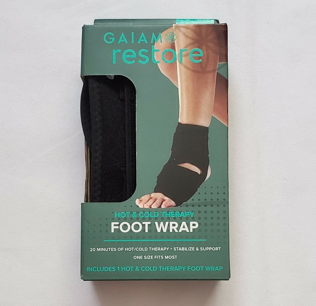Gaiam Restore Hot & Cold Therapy Foot Wrap, New! One Size, A16 eBay