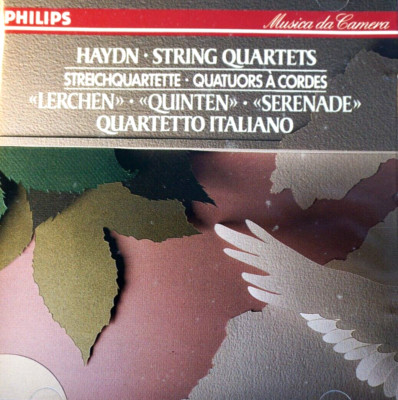 Haydn - String Quartets, Quartetto Italiano - CD, VG