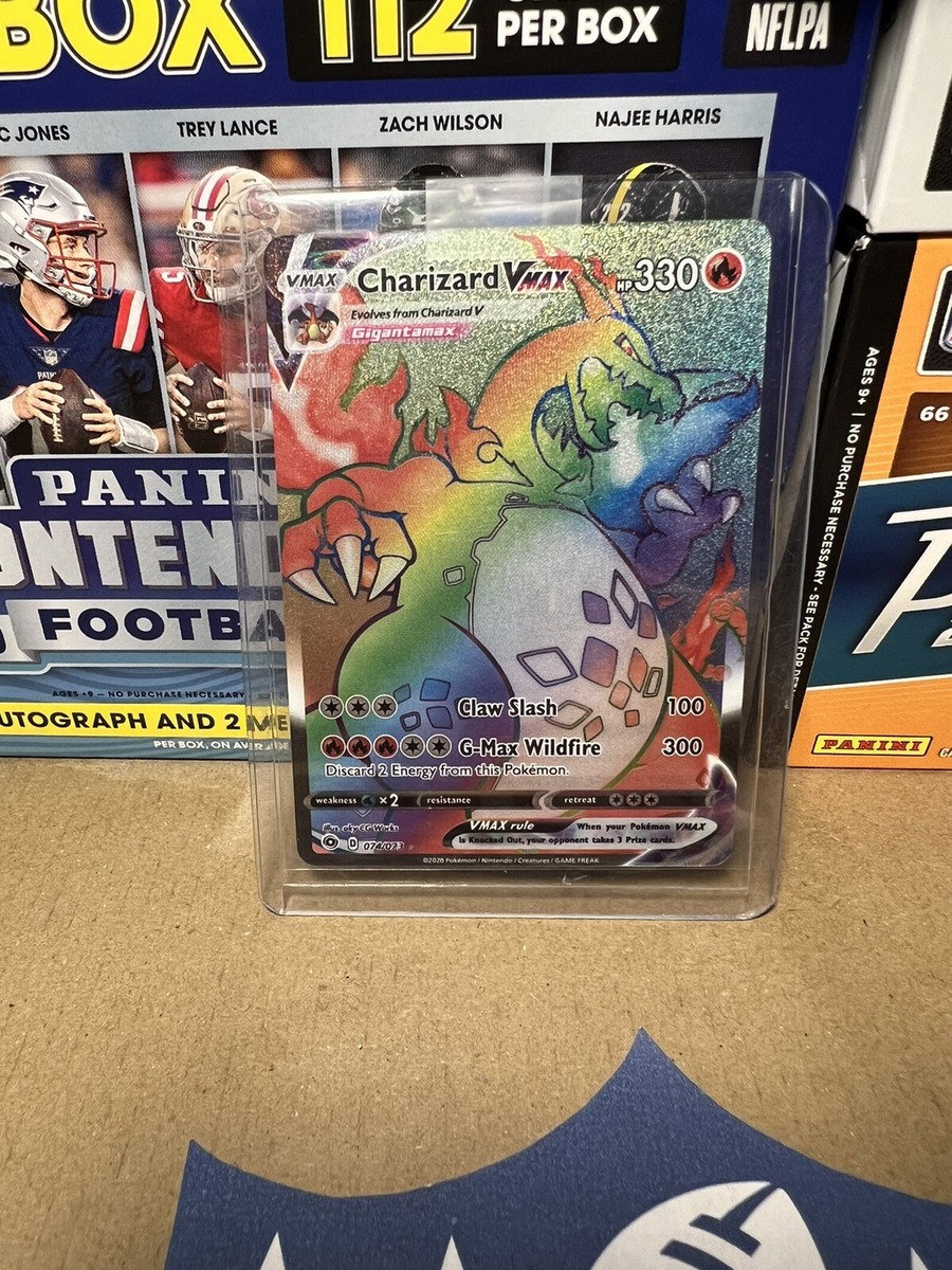 Pokemon Charizard VMAX Hyper Rare Rainbow Secret Champions