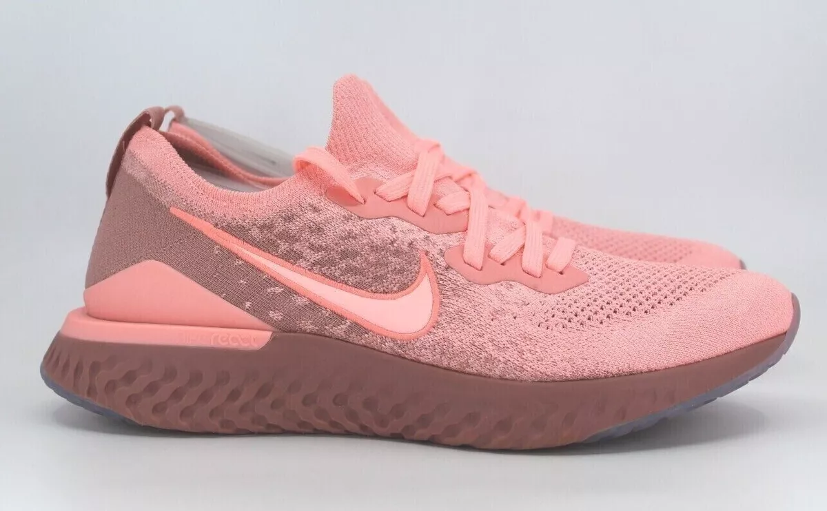 Nike Epic React Flyknit 2 Pink Tint Rust Pink BQ8927-600 | eBay