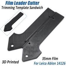 For Leica Ablon 14126 Cut 35mm Film Leader Cutter / Trimming Template Sandwich