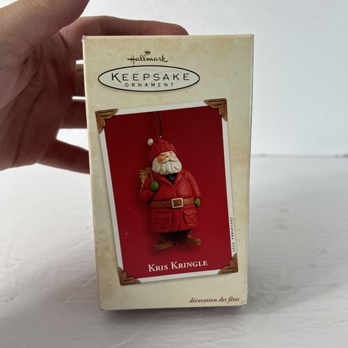 Vintage Hallmark Kris Kringle Christmas Tree Ornament Holiday With Original Box - Picture 3 of 6