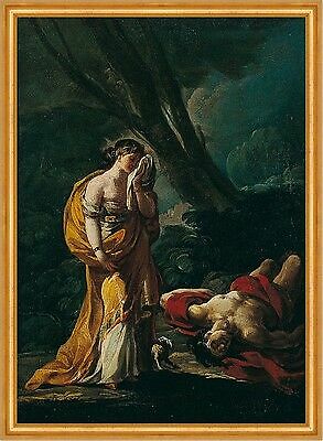 Venus and Adonis Francisco de Goya Mythologie Götter Frau Mann Wald B A2 01843