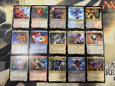 MTG Transformers Set Commander EDH Double Sided
