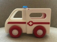 Brio Plastic Red and White Emergency Ambulance Toy Vehicle
