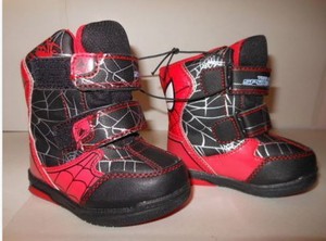 boys spiderman snow boots
