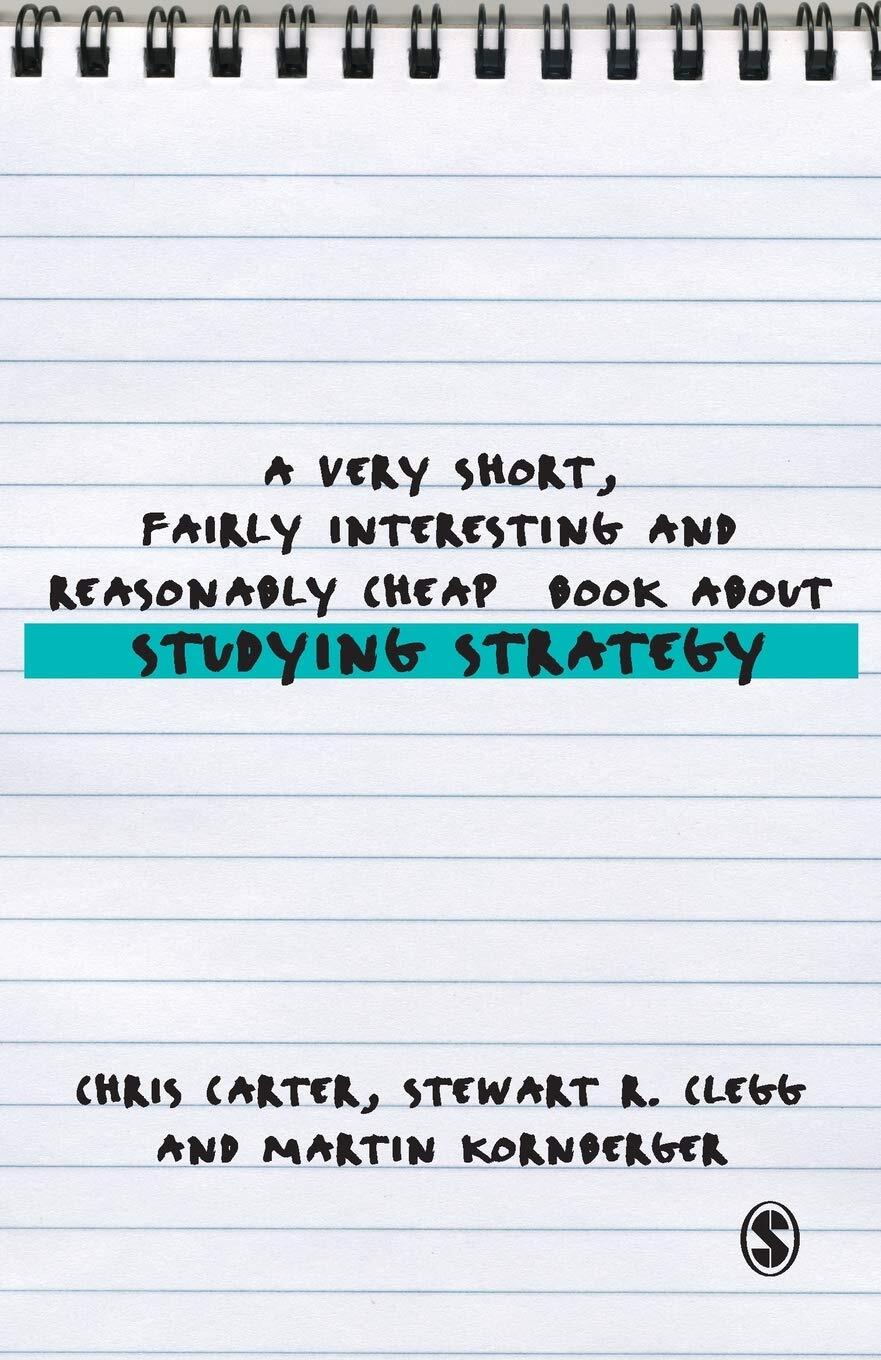 A Very Short, Fairly Interesting and Reasonably Cheap Book About