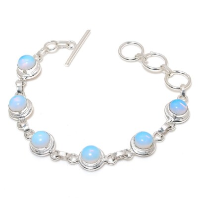 Bracelet en pierre de lune blanche - Get in Zen