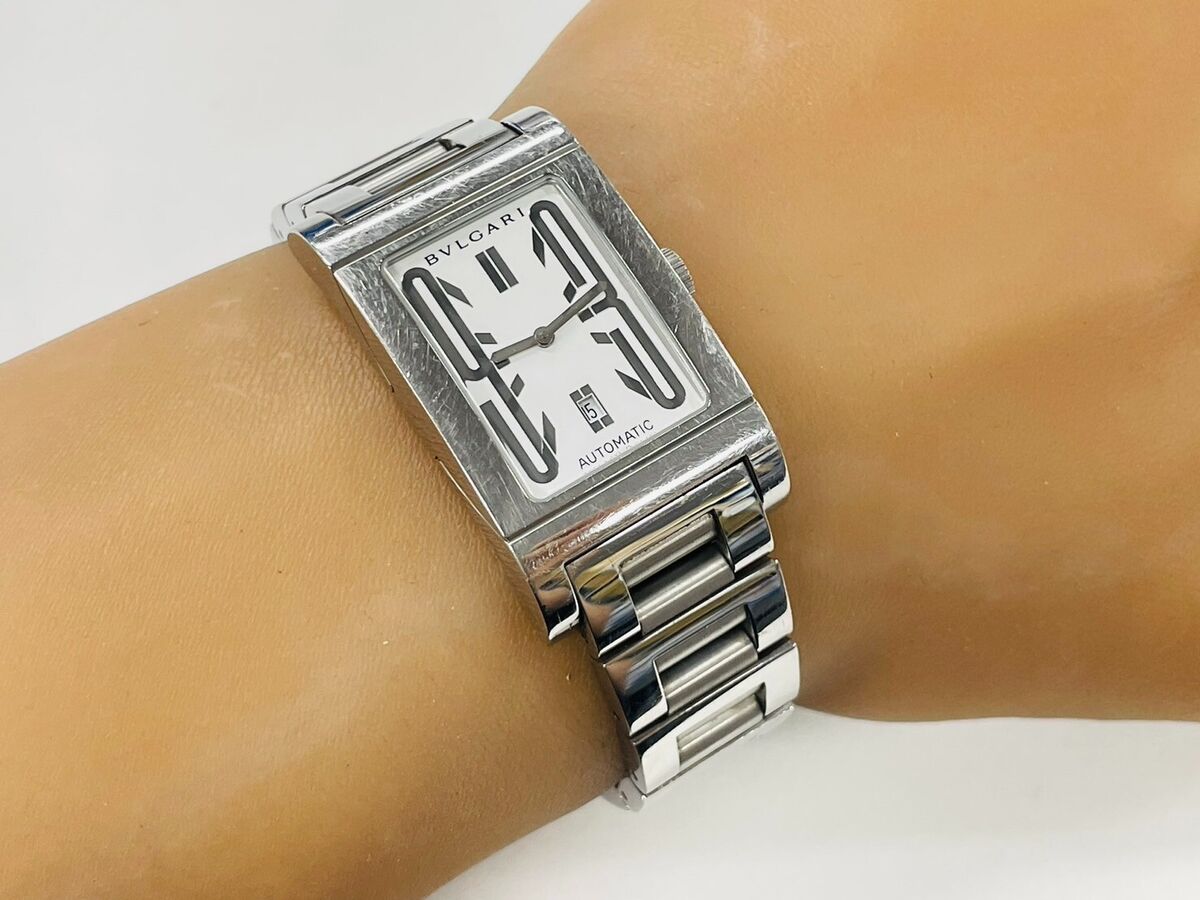 Discount Bvlgari Rettangolo RT45S Quartz White Dial 26mm Discount Bvlgari Rettangolo RT45S Quartz White Dial 26mm