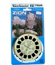 Zion National Park Utah 3d View-Master 3 Reel Set NEW IN PACKAGE
