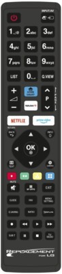 Replacement LG SMART TV 3D MY APPS Universal Remote Control No Programming suits