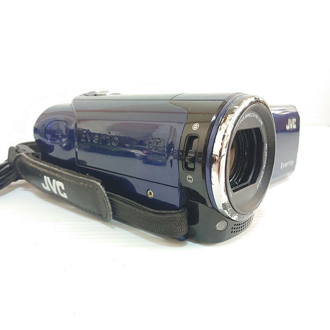 NearMint Victor JVC GZ-HM670-N Video Camera Handycam Blue NearMint Victor JVC GZ-HM670-N Video Camera Handycam Blue