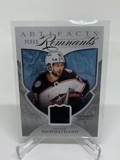 22-23 Oliver Bjorkstrand Columbus Blue Jackets Artifacts Remnants Jersey NR-OB