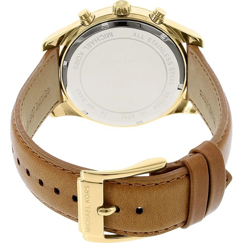Michael Kors MK8447 Lexington Chronograph Gold Dial Watch - 第 4/4 張圖片