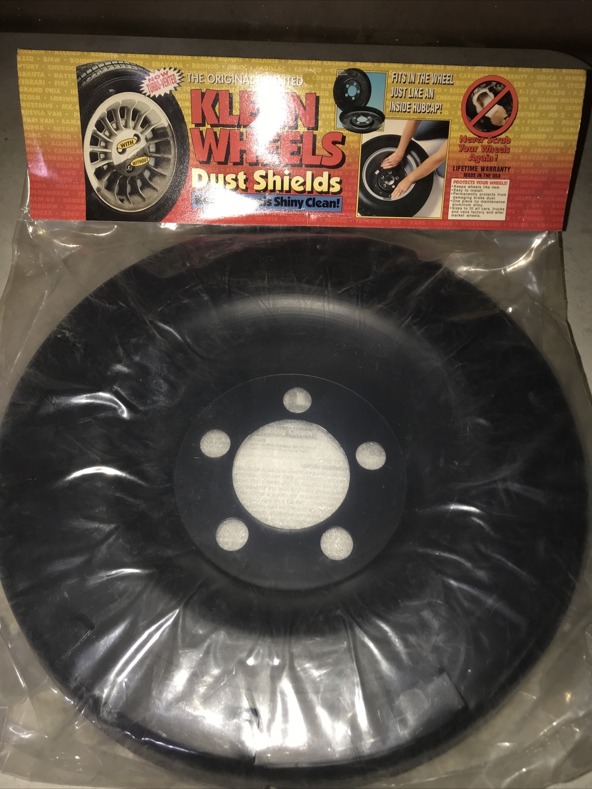 Kleen Wheels Dust Shields 1995 fits like hubcap keeps wheels shiny