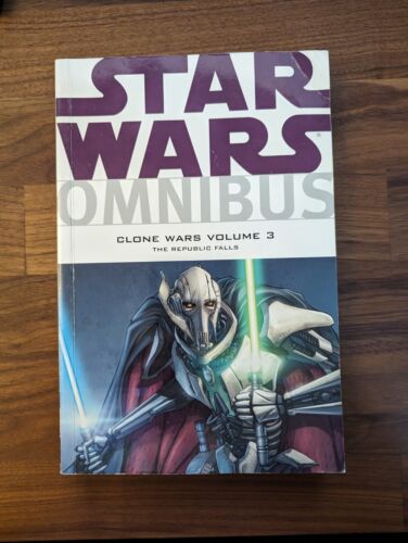 Star Wars Omnibus Clone Wars Volume 3 Dark Horse The Republic Falls - Picture 1 of 2